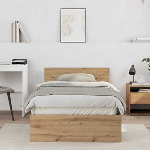 Bettrahmen Artisan-Eiche 203x104 cm