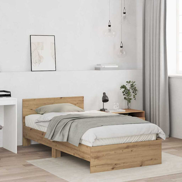 Bettrahmen Artisan-Eiche 203x104 cm
