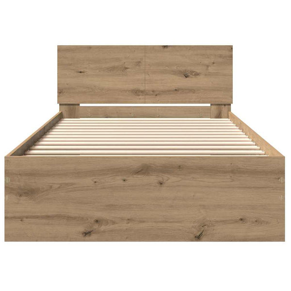 Bettrahmen Artisan-Eiche 203x104 cm