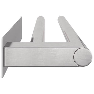 vidaXL Porte-serviettes Argent 40 x 9 x 4 cm Acier inoxydable