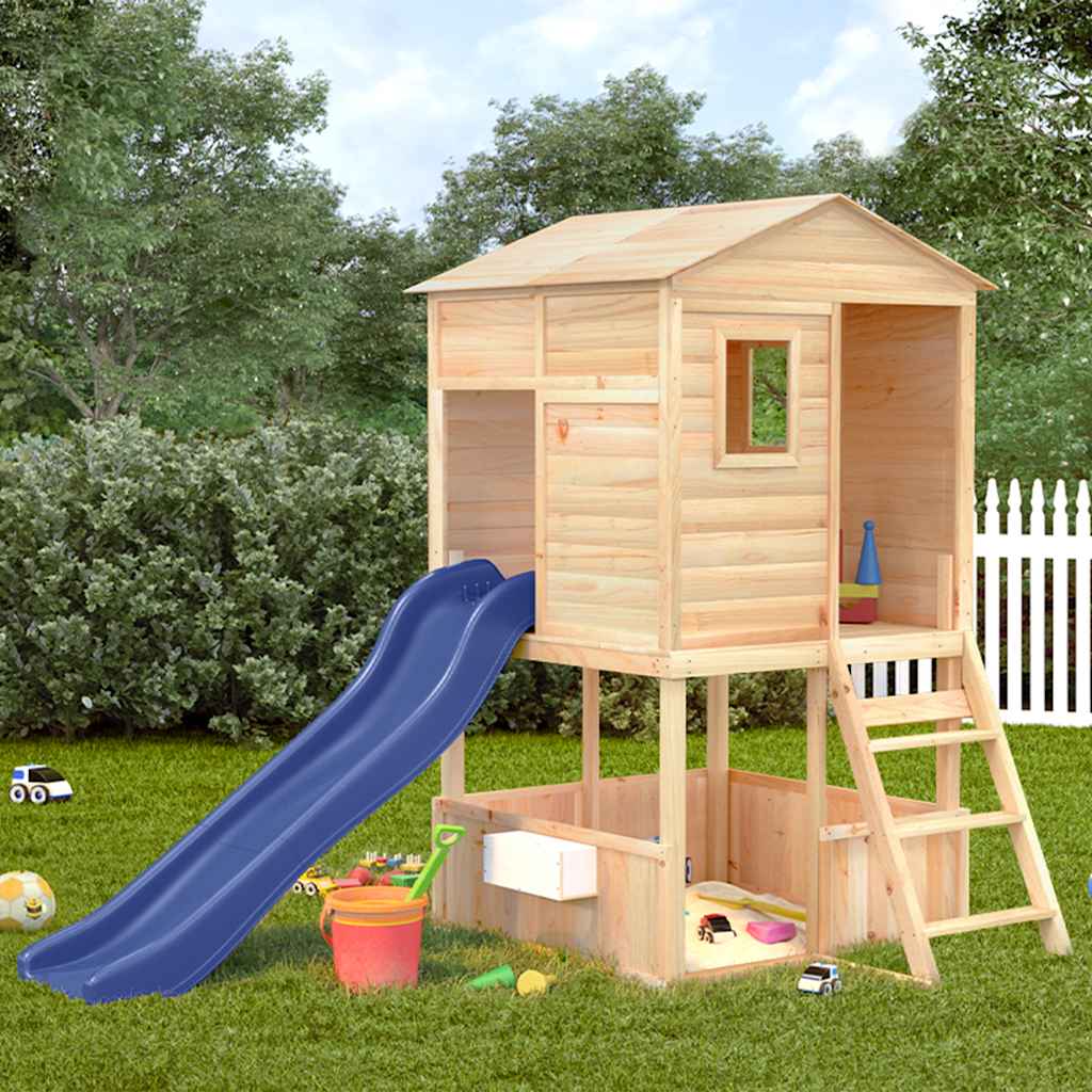 Massivholz Spielturm für Kinder