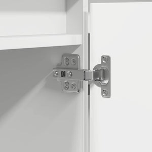 TV-Schrank Weiß mit LED 180cm