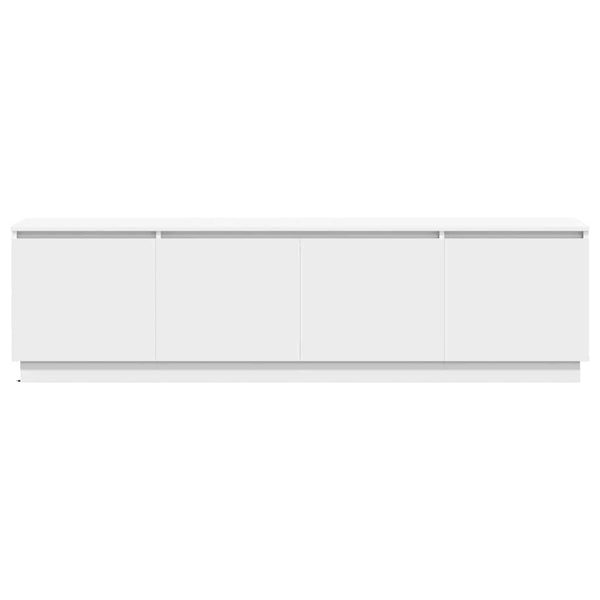TV-Schrank Weiß mit LED 180cm