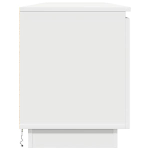TV-Schrank Weiß mit LED 180cm