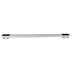 Waschmaschinensockel Edelstahl Silber 2er-Set