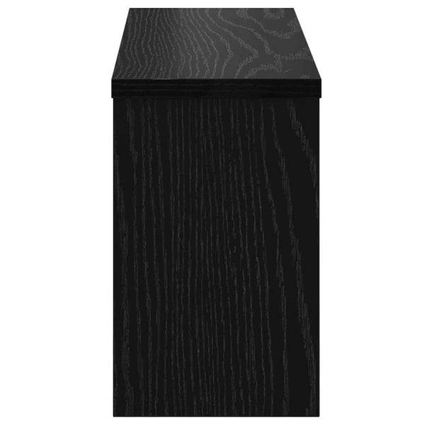Wand-Nachttisch, Schwarz Eiche, 50x26 cm