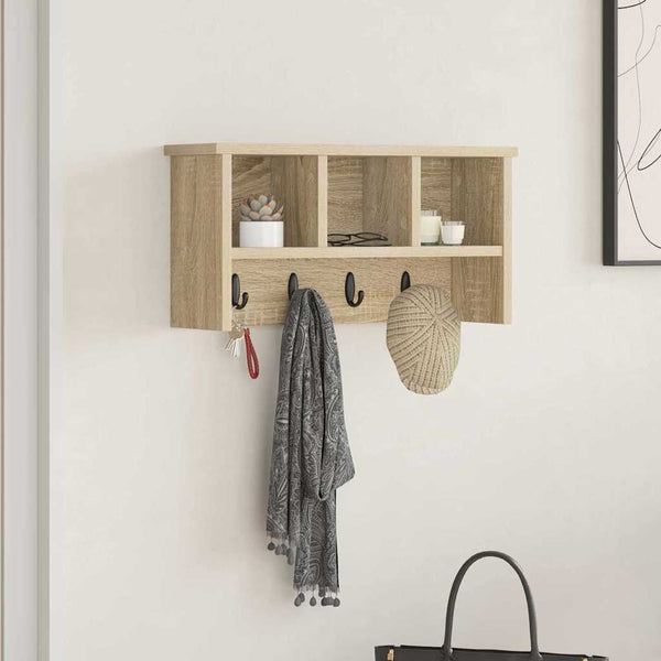 Wand-Nachttisch Sonoma Eiche 50cm