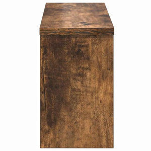Wand-Nachttisch Geräucherte Eiche 50x16x26 cm