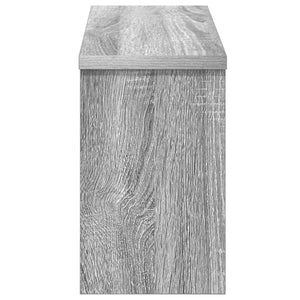 Wand-Nachttisch Grau Sonoma 50x16x26 cm