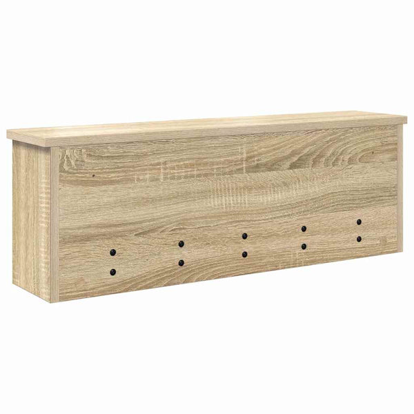Wand-Nachttisch Sonoma Eiche 75x16x26 cm