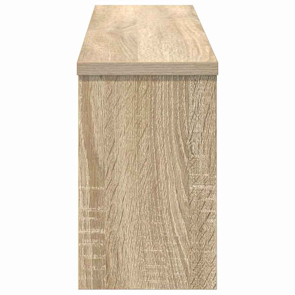 Wand-Nachttisch Sonoma Eiche 75x16x26 cm