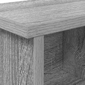 Wand-Nachttisch Grau Sonoma 75x16x26 cm