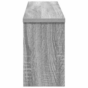 Wand-Nachttisch Grau Sonoma 75x16x26 cm