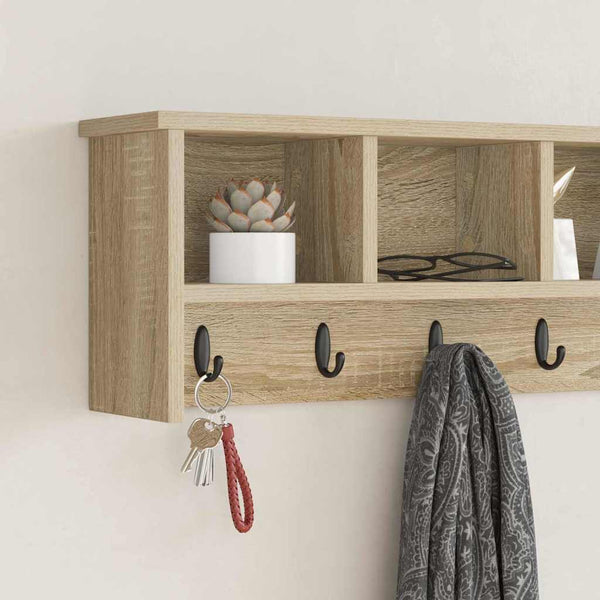 Wand-Nachttisch Sonoma Eiche 100cm