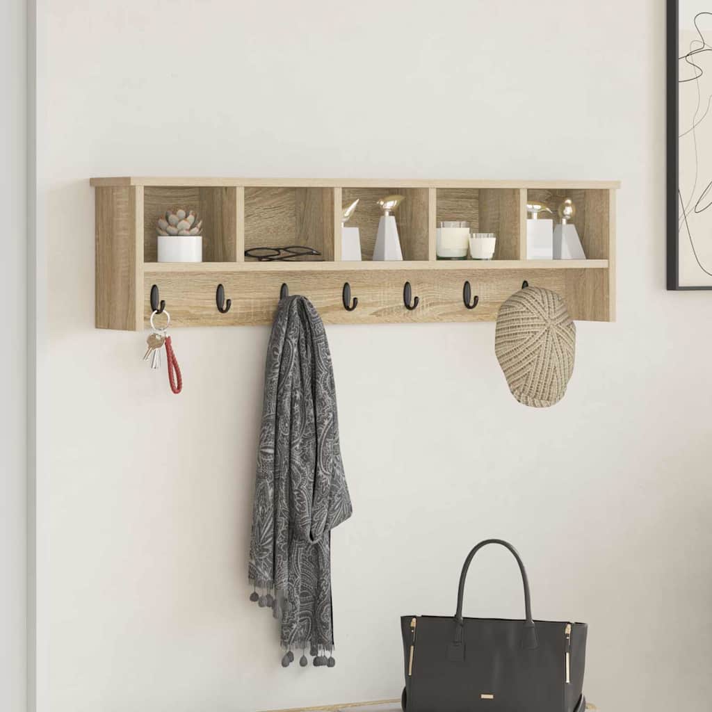 Wand-Nachttisch Sonoma Eiche 100cm