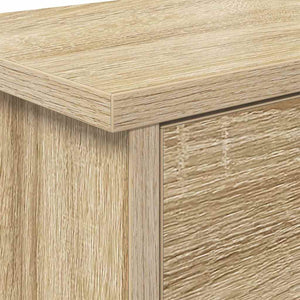 Wand-Nachttisch Sonoma Eiche 50x20x30 cm