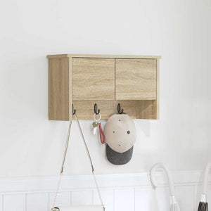 Wand-Nachttisch Sonoma Eiche 50x20x30 cm