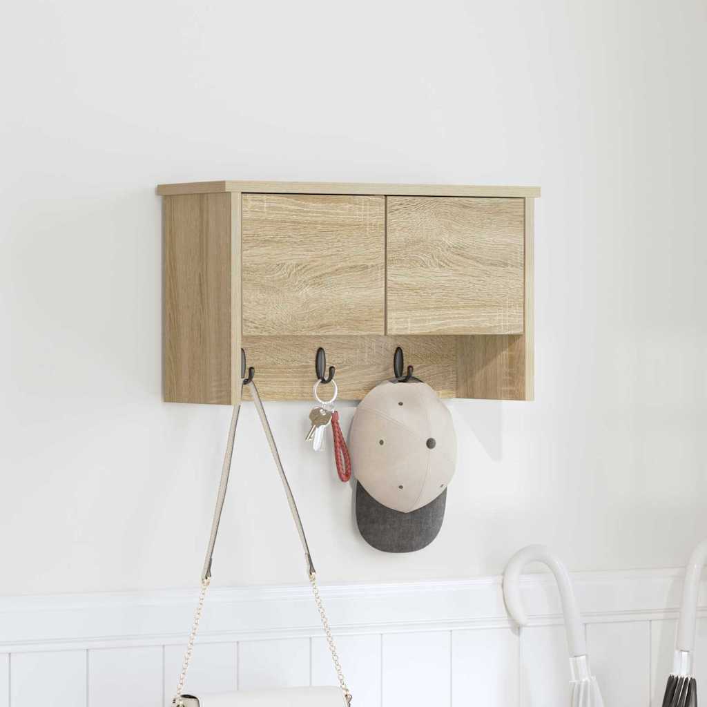 Wand-Nachttisch Sonoma Eiche 50x20x30 cm