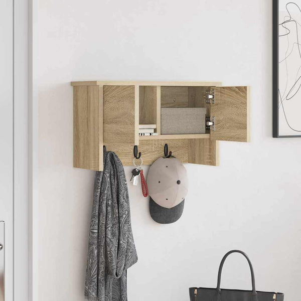 Wand-Nachttisch Sonoma Eiche 50x20x30 cm
