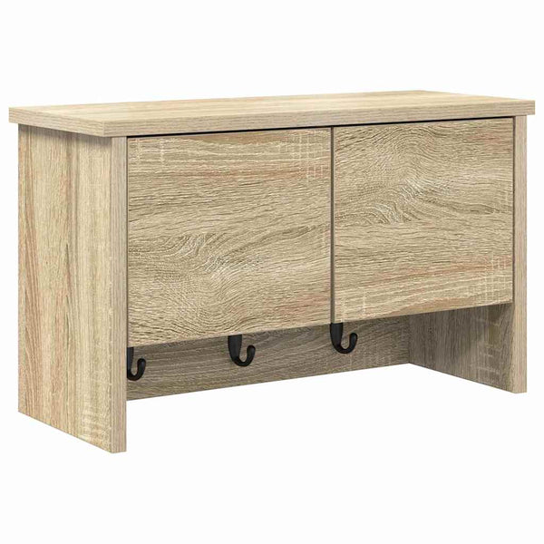 Wand-Nachttisch Sonoma Eiche 50x20x30 cm