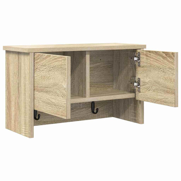 Wand-Nachttisch Sonoma Eiche 50x20x30 cm