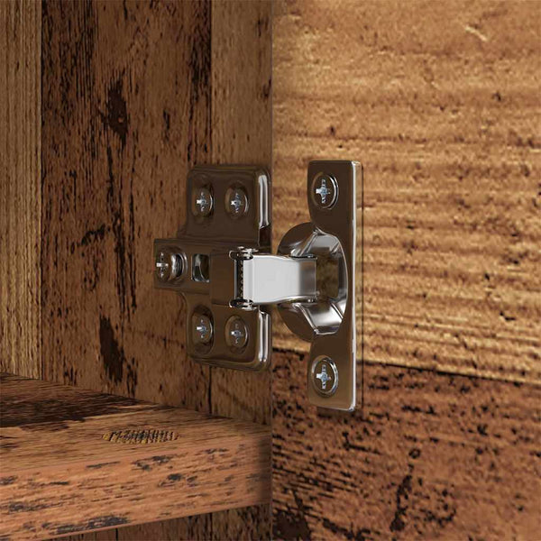 Wand-Nachttisch Altholz 50x20x30cm