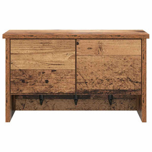 Wand-Nachttisch Altholz 50x20x30cm