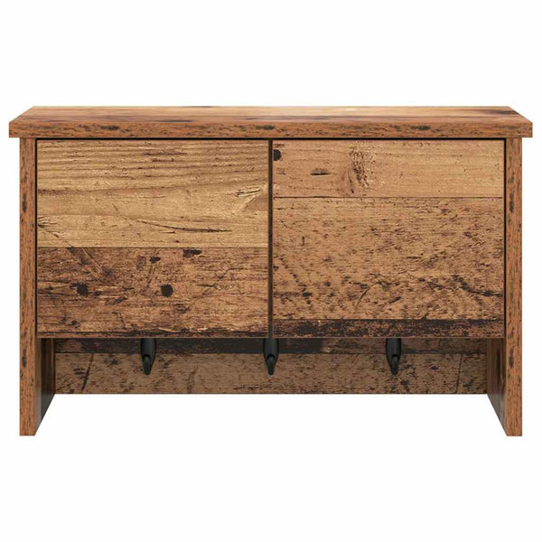 Wand-Nachttisch Altholz 50x20x30cm