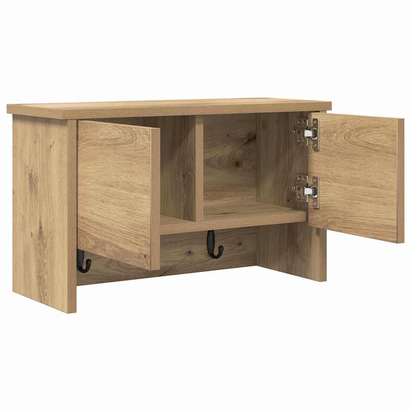 Wand-Nachttisch Artisan Eiche 50x20x30 cm