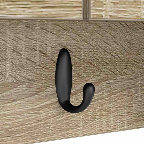 Wand-Nachttisch Sonoma-Eiche 80cm