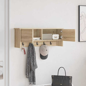 Wand-Nachttisch Sonoma-Eiche 80cm