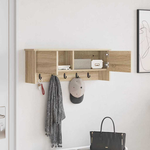Wand-Nachttisch Sonoma-Eiche 80cm