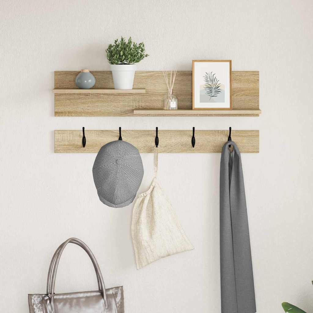 Wand-Nachttisch Sonoma Eiche 90x36 cm