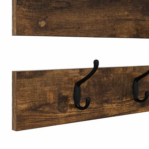 Wand-Nachttisch Geräucherte Eiche 90 cm
