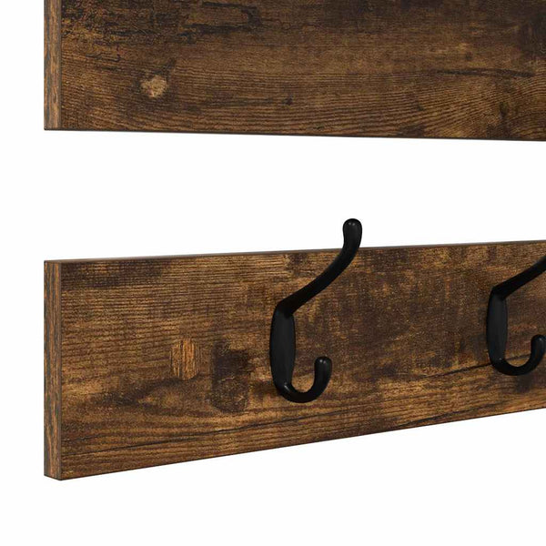 Wand-Nachttisch Geräucherte Eiche 90 cm