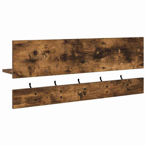 Wand-Nachttisch Geräucherte Eiche 90 cm