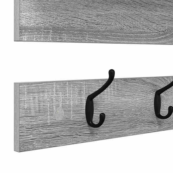 Wand-Nachttisch Grau Sonoma 90cm
