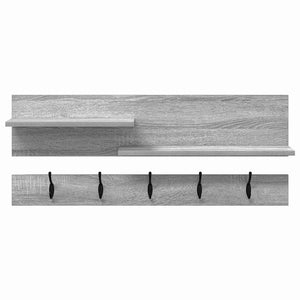Wand-Nachttisch Grau Sonoma 90cm