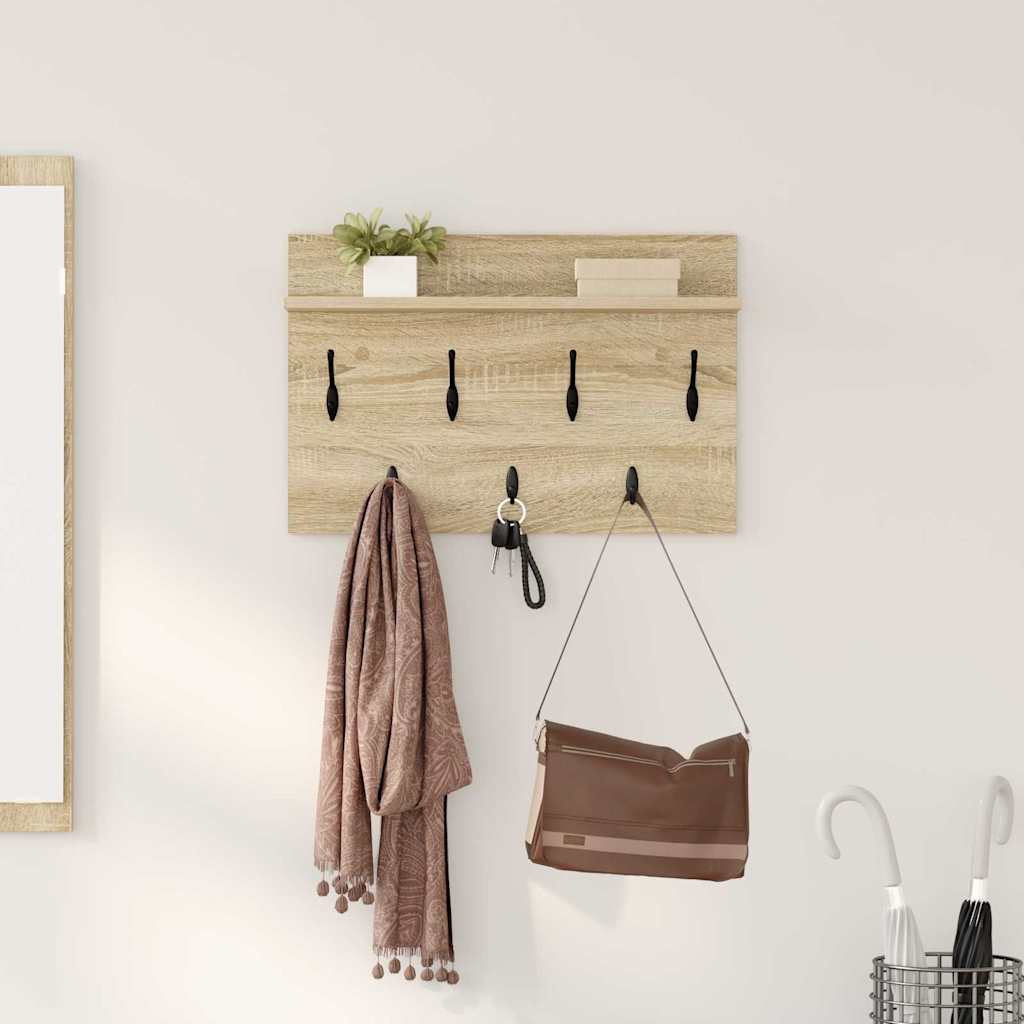Wand-Nachttisch Sonoma-Eiche 60 cm