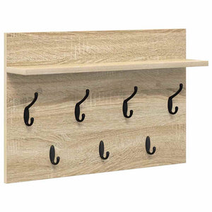 Wand-Nachttisch Sonoma-Eiche 60 cm