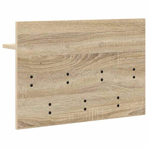 Wand-Nachttisch Sonoma-Eiche 60 cm