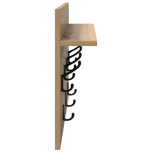 Wand-Nachttisch Artisan Eiche 60x40 cm