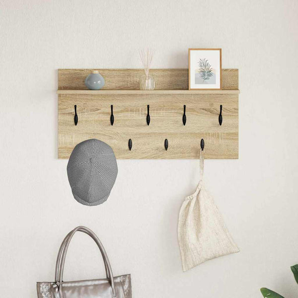 Wand-Nachttisch Sonoma-Eiche 80 cm