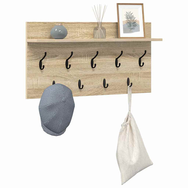 Wand-Nachttisch Sonoma-Eiche 80 cm