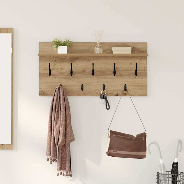 Wand-Nachttisch Artisan Eiche 80x40