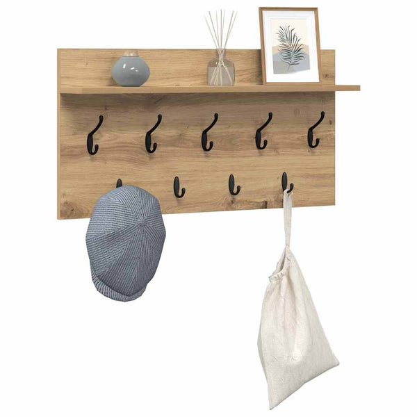 Wand-Nachttisch Artisan Eiche 80x40