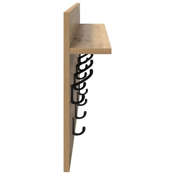 Wand-Nachttisch Artisan Eiche 80x40