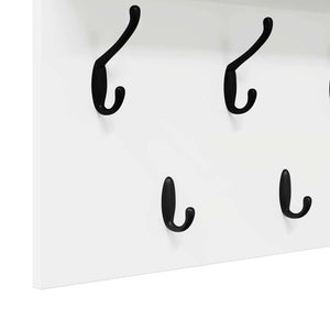 Wand-Nachttisch Weiß 100x40 cm
