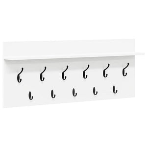 Wand-Nachttisch Weiß 100x40 cm