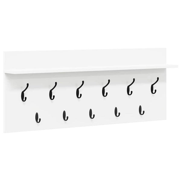Wand-Nachttisch Weiß 100x40 cm